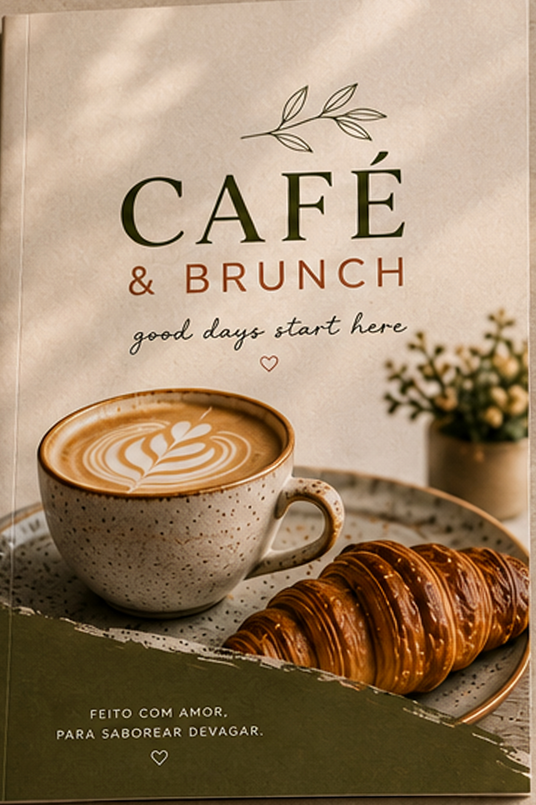 Capa do menu Café & Brunch